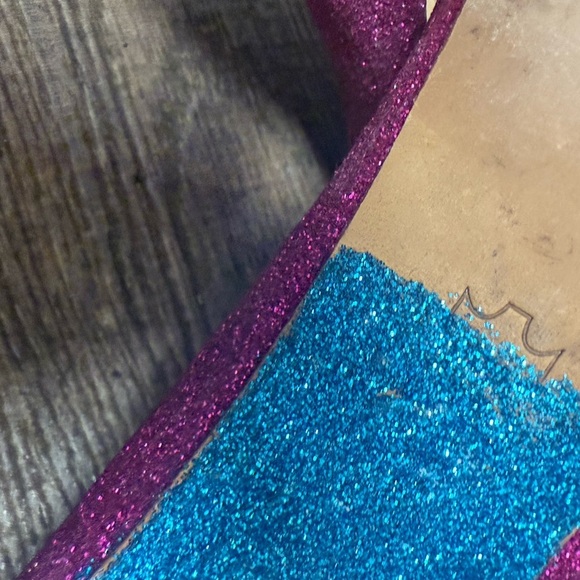 Pour La Victoire size 10 GUC some missing sparkles see pics- ultra glittery - Picture 16 of 16
